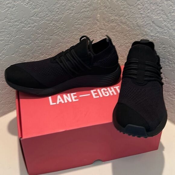 Lane Eight Shoes - Lane Eight Women's 10 AD1 Training Sneakers Carbon Black Gym Workout Shoes New